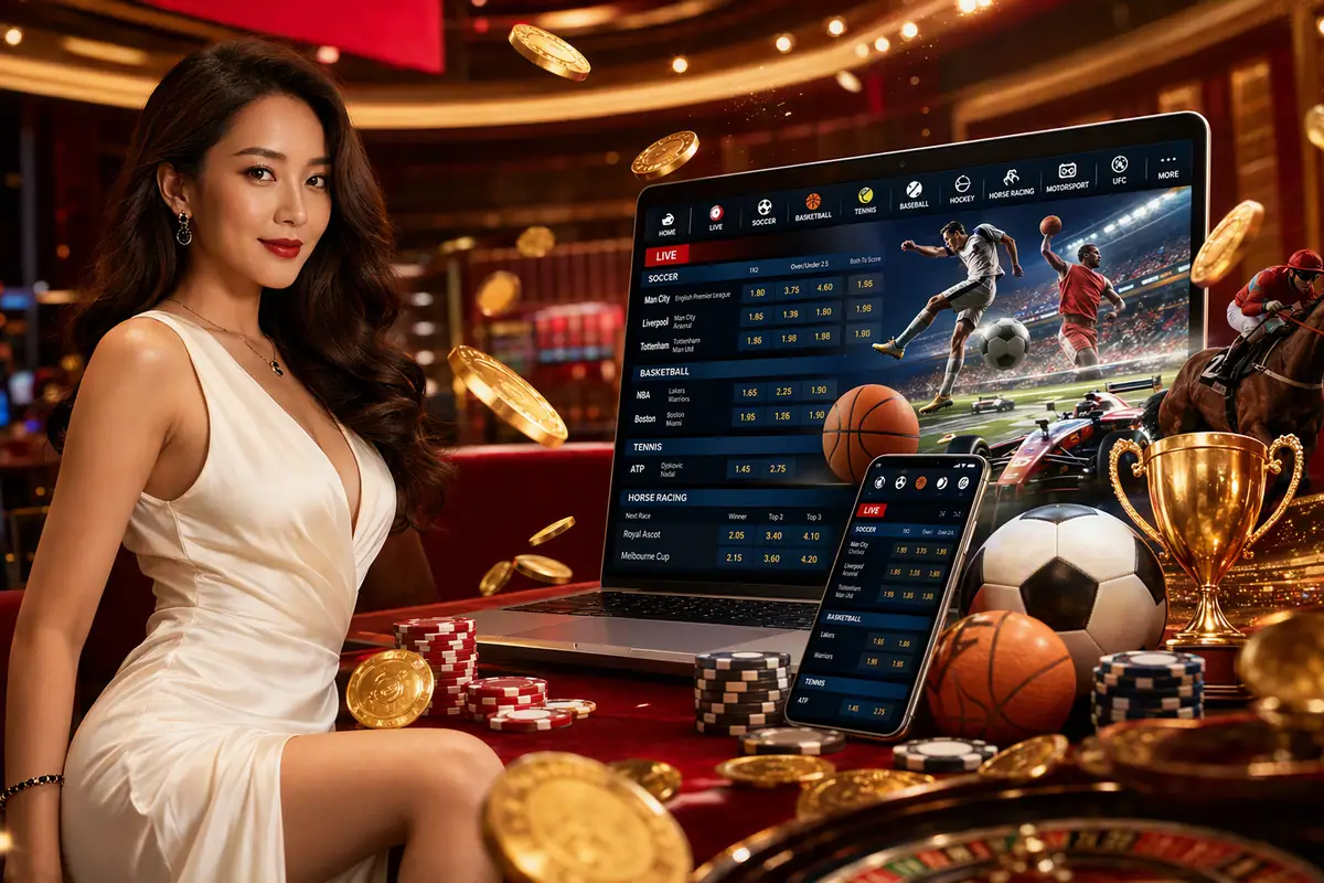 luky88 Casino meja permainan live dealer